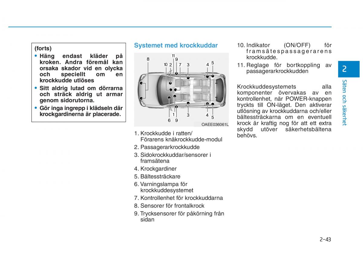 Hyundai Ioniq Electric instruktionsbok / page 113