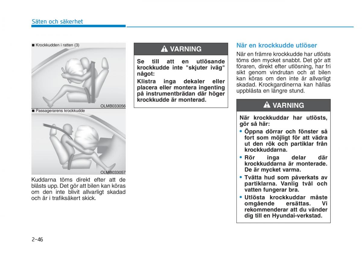 Hyundai Ioniq Electric instruktionsbok / page 116