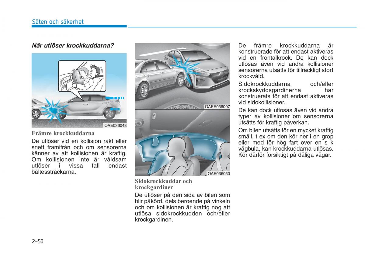 Hyundai Ioniq Electric instruktionsbok / page 120