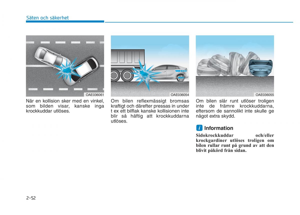 Hyundai Ioniq Electric instruktionsbok / page 122