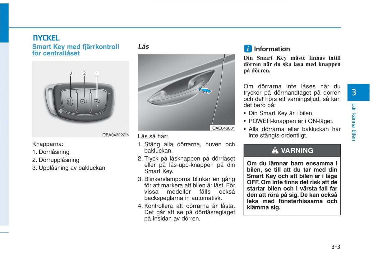 Hyundai Ioniq Electric instruktionsbok / page 127