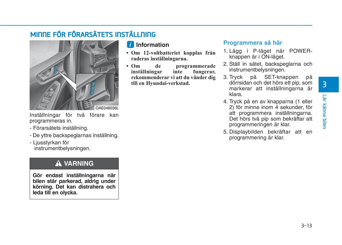 Hyundai Ioniq Electric instruktionsbok / page 137