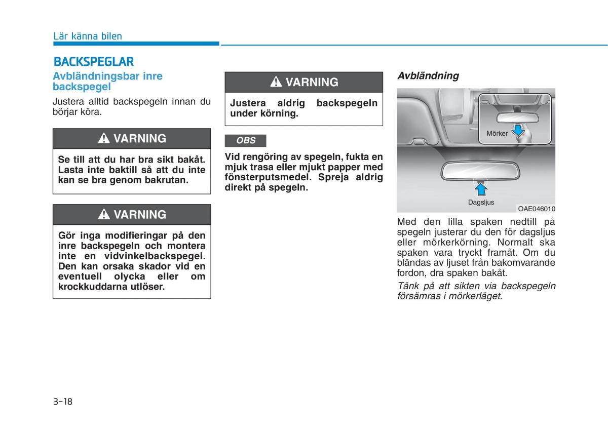 Hyundai Ioniq Electric instruktionsbok / page 142