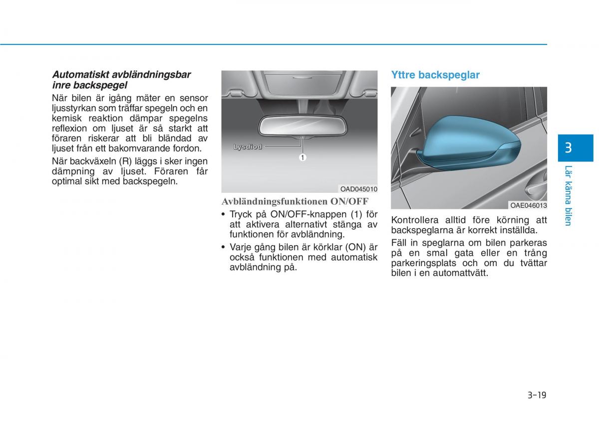 Hyundai Ioniq Electric instruktionsbok / page 143