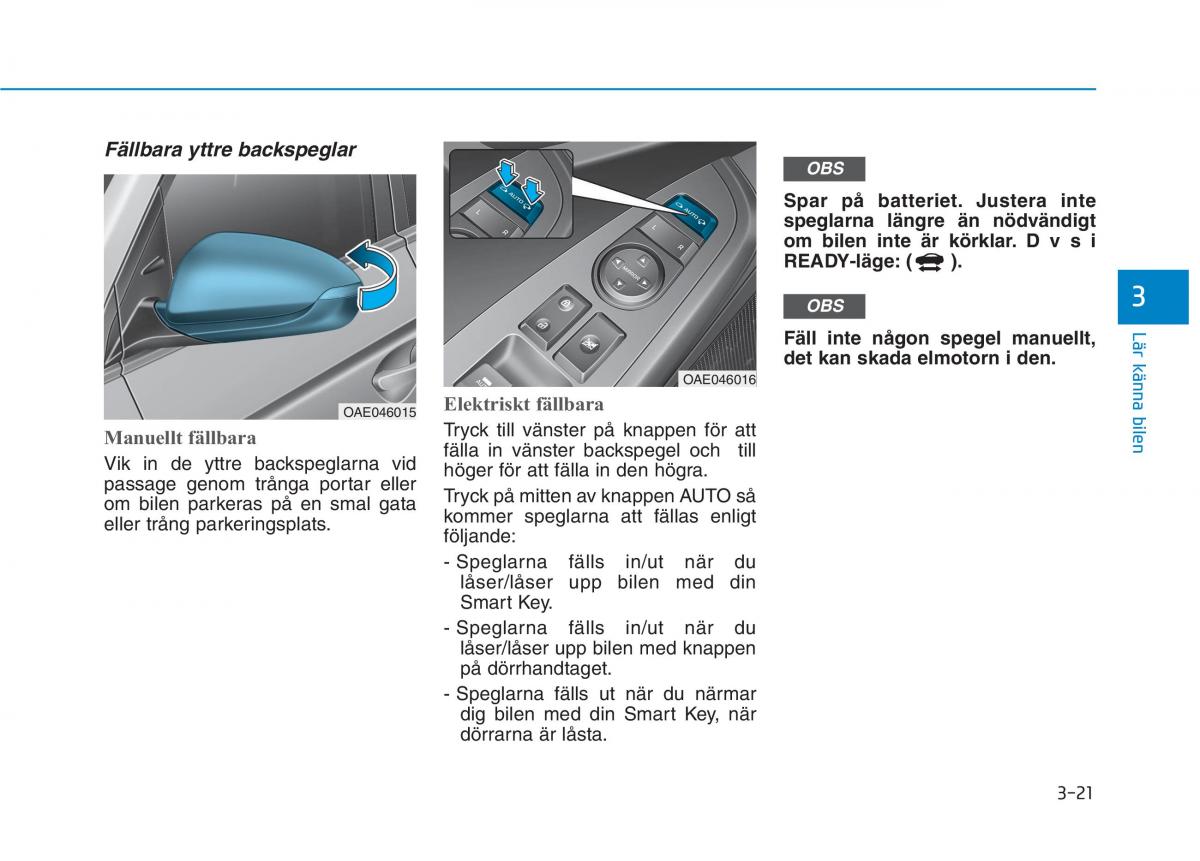 Hyundai Ioniq Electric instruktionsbok / page 145