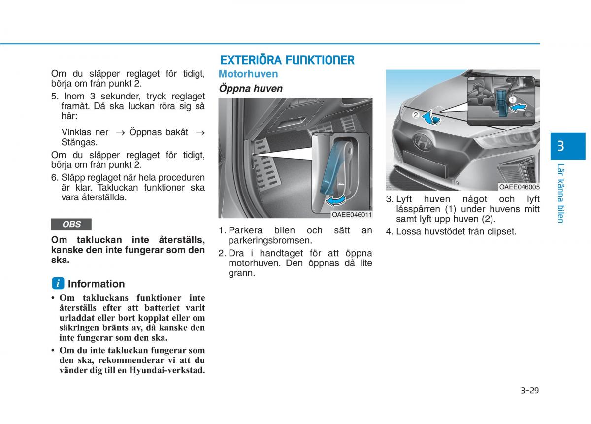 Hyundai Ioniq Electric instruktionsbok / page 153