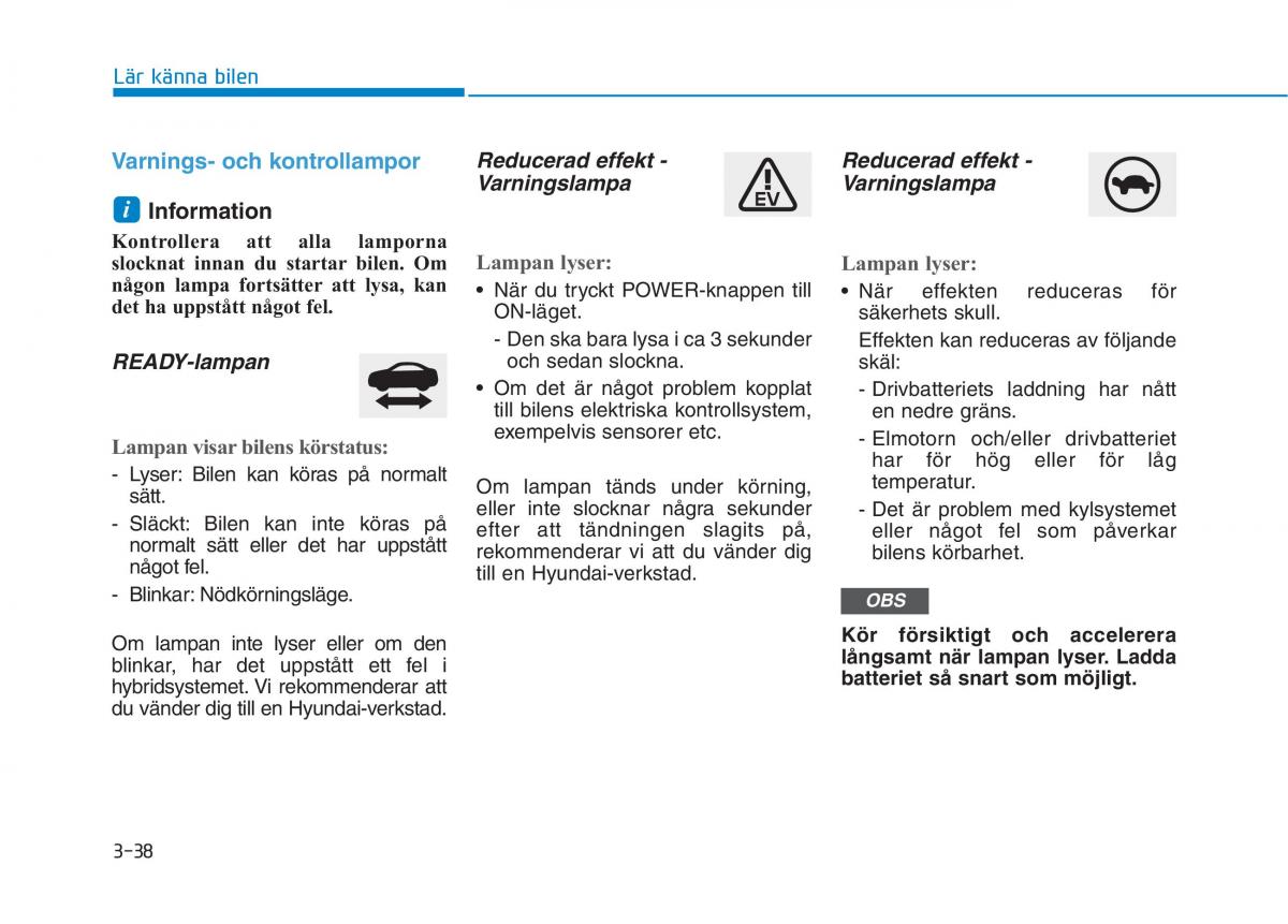 Hyundai Ioniq Electric instruktionsbok / page 162