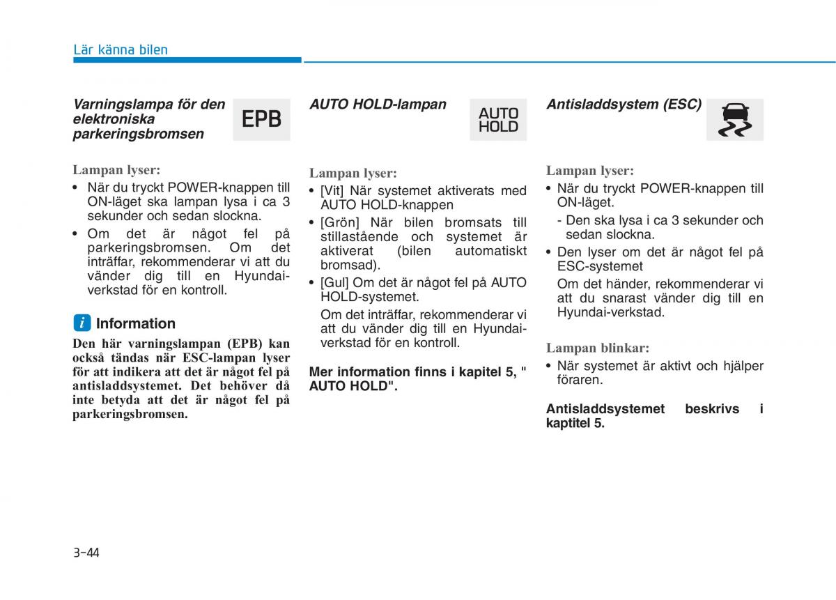 Hyundai Ioniq Electric instruktionsbok / page 168