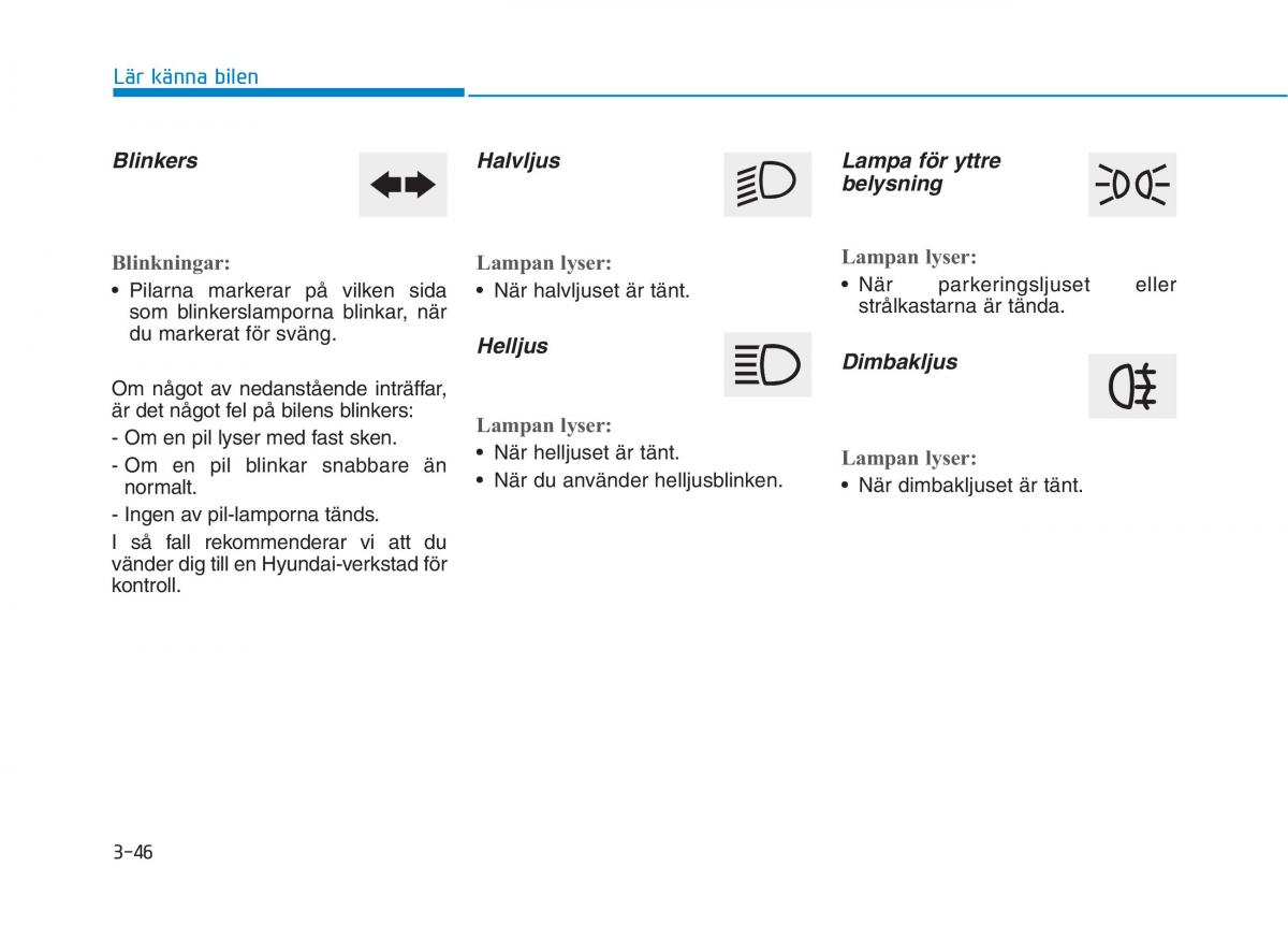 Hyundai Ioniq Electric instruktionsbok / page 170