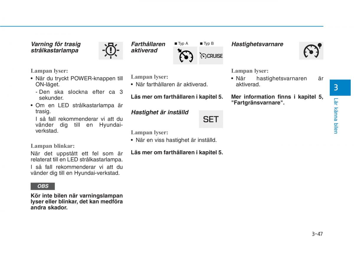 Hyundai Ioniq Electric instruktionsbok / page 171