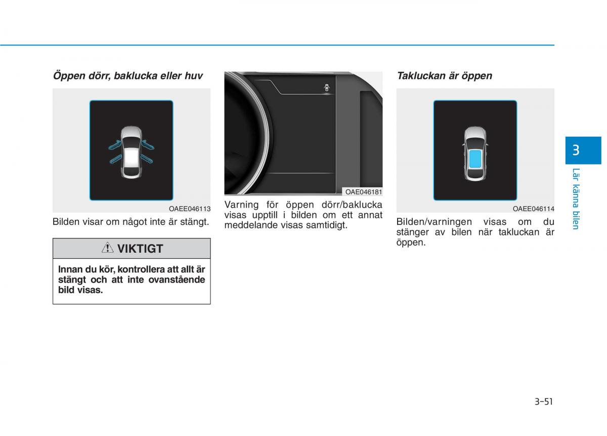 Hyundai Ioniq Electric instruktionsbok / page 175