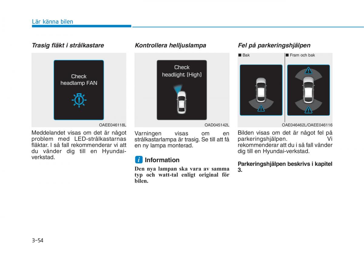 Hyundai Ioniq Electric instruktionsbok / page 178