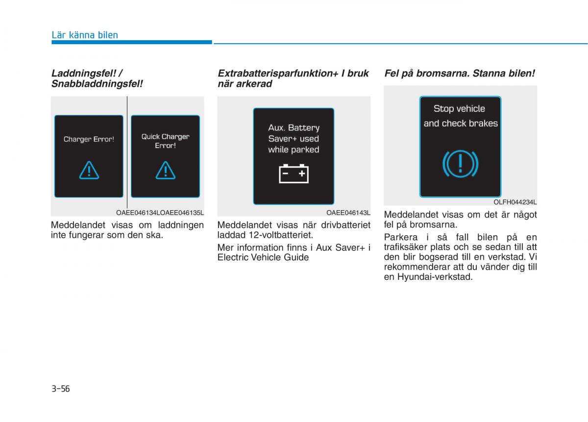 Hyundai Ioniq Electric instruktionsbok / page 180