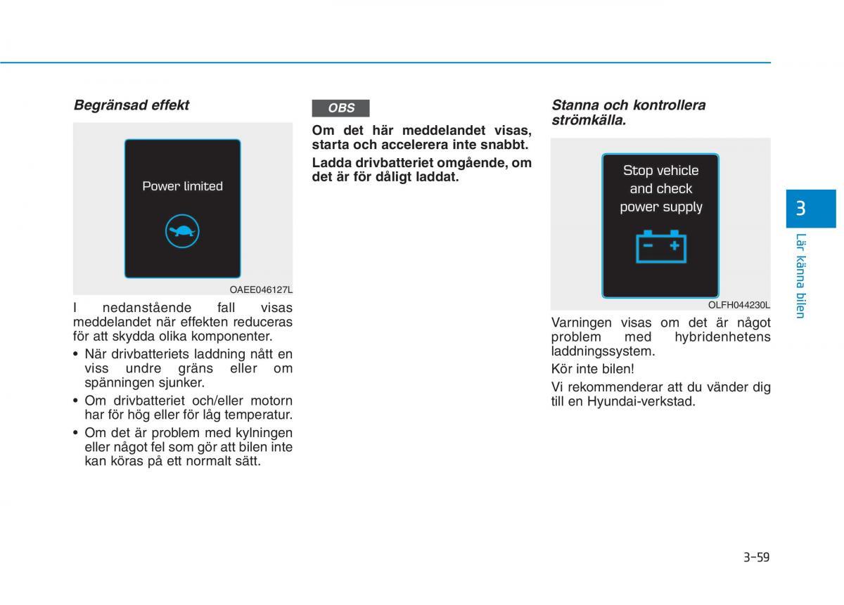 Hyundai Ioniq Electric instruktionsbok / page 183