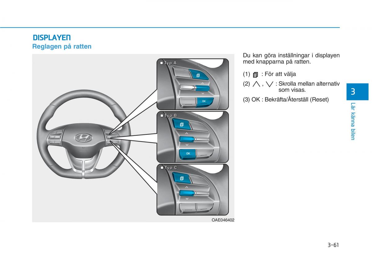 Hyundai Ioniq Electric instruktionsbok / page 185