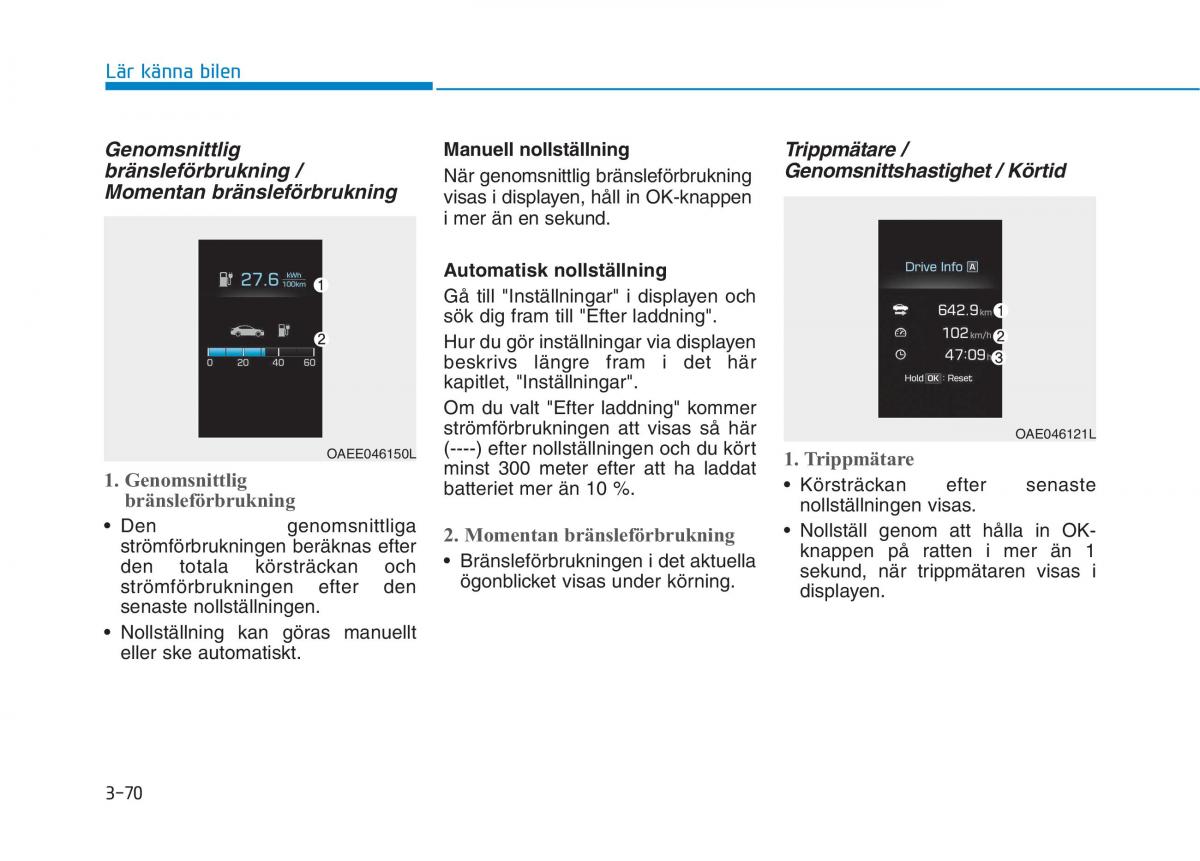 Hyundai Ioniq Electric instruktionsbok / page 194