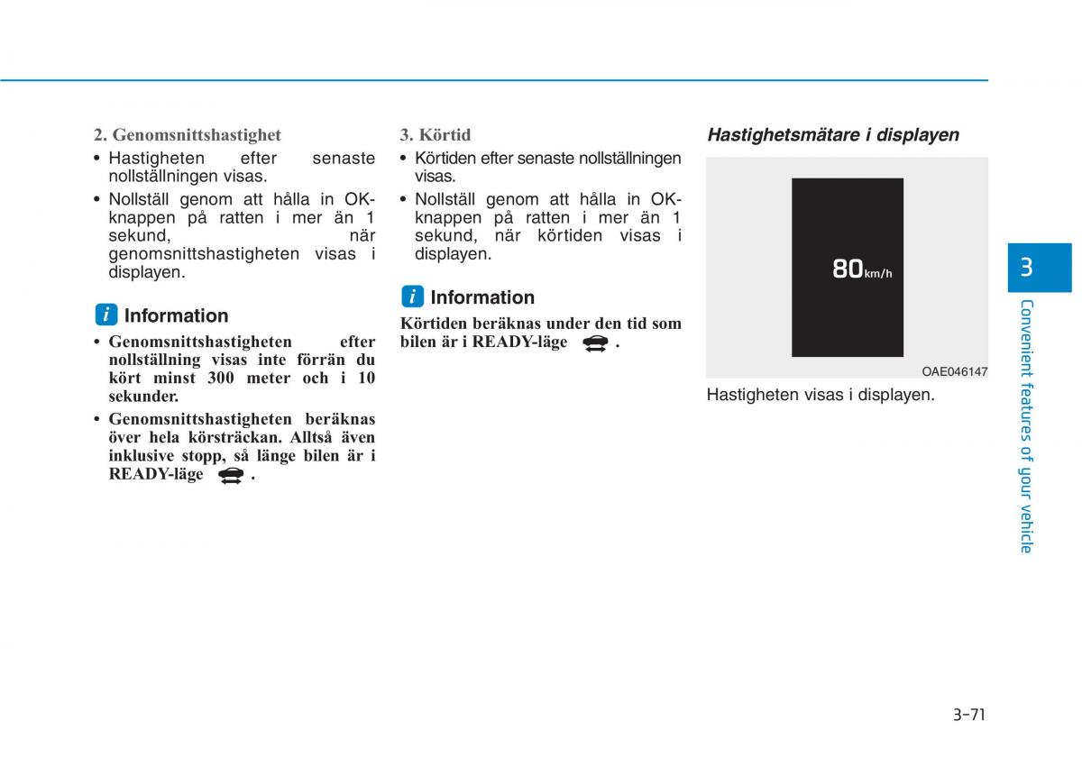 Hyundai Ioniq Electric instruktionsbok / page 195