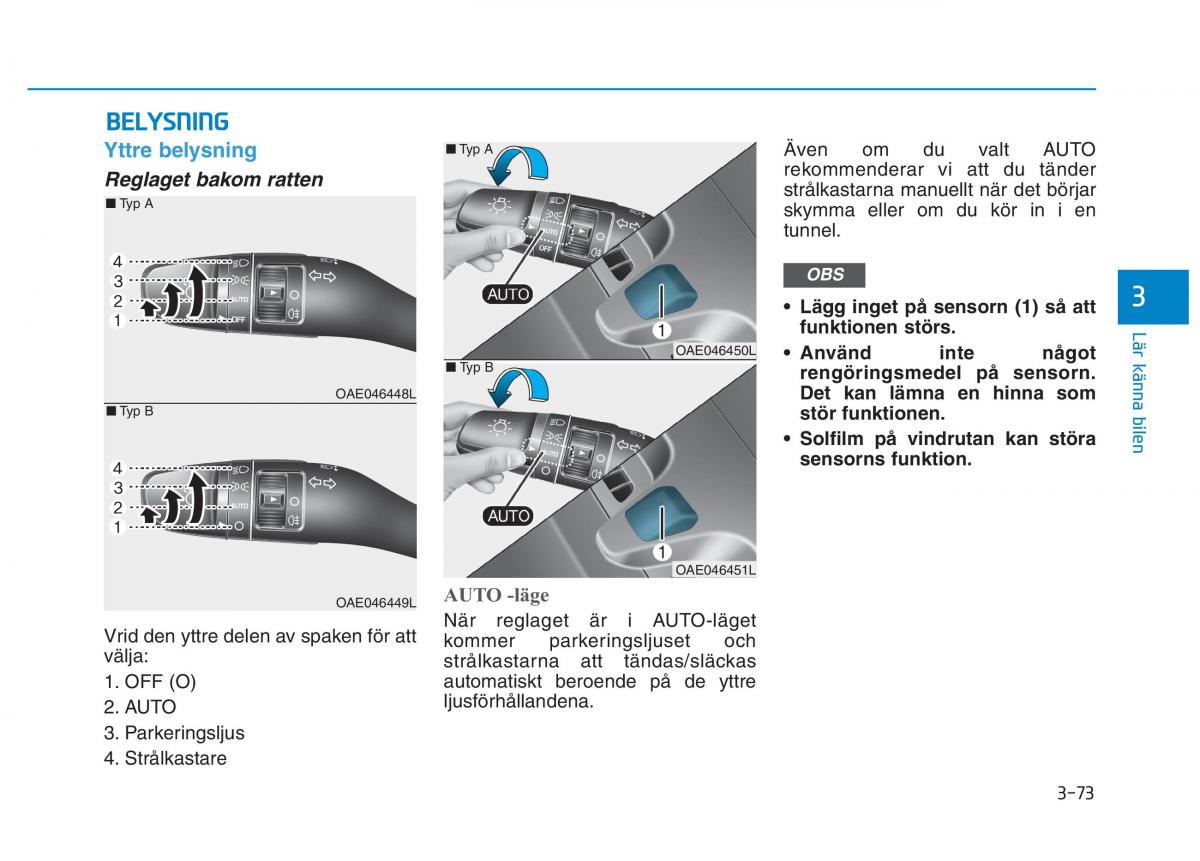 Hyundai Ioniq Electric instruktionsbok / page 197