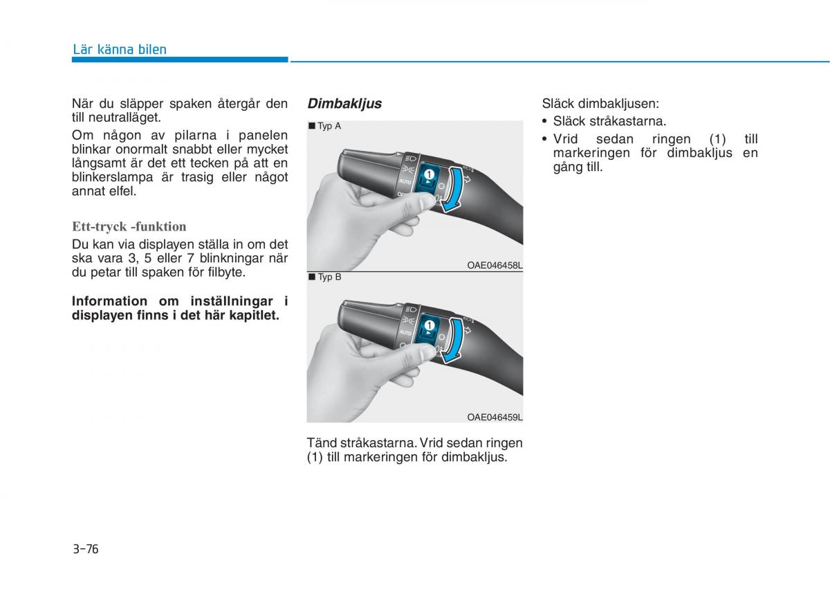 Hyundai Ioniq Electric instruktionsbok / page 200