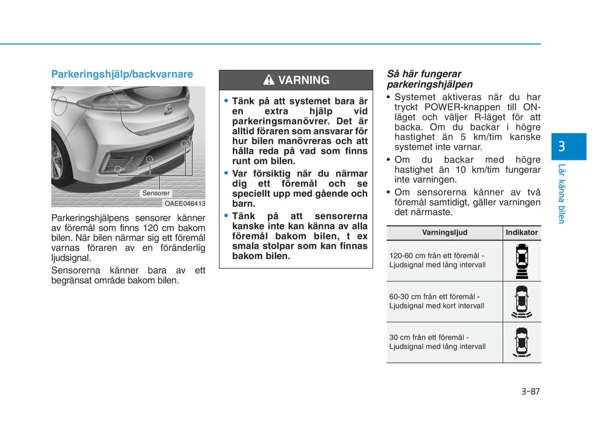 Hyundai Ioniq Electric instruktionsbok / page 211