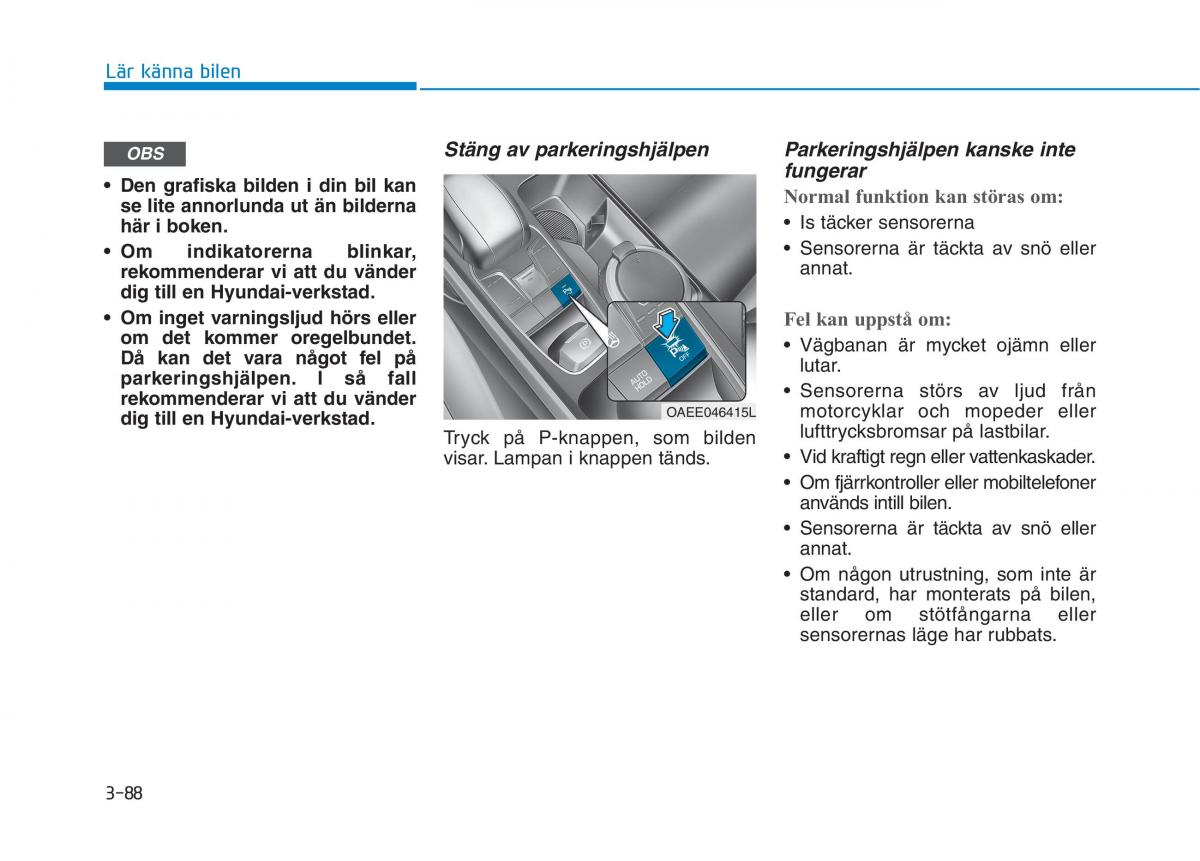 Hyundai Ioniq Electric instruktionsbok / page 212