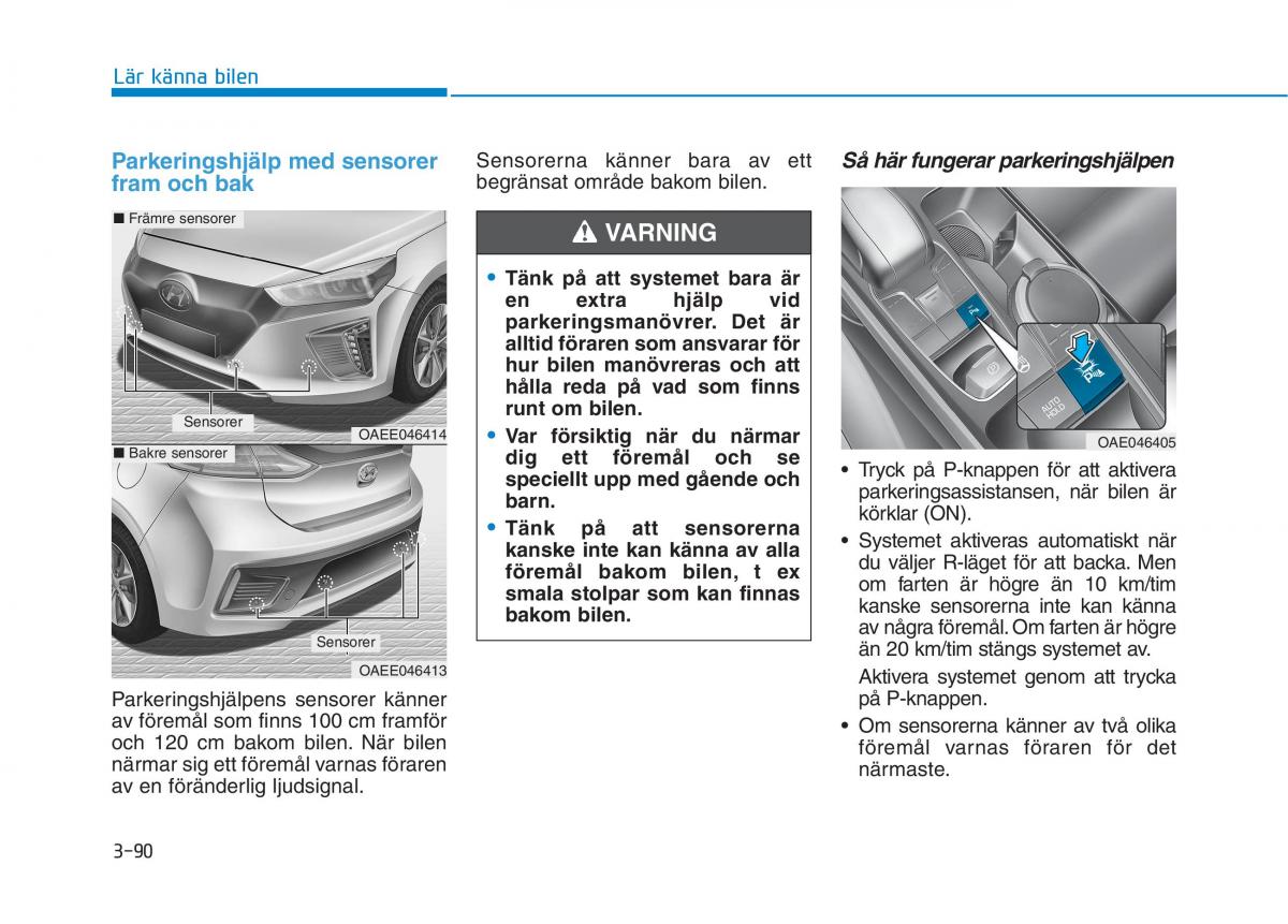 Hyundai Ioniq Electric instruktionsbok / page 214