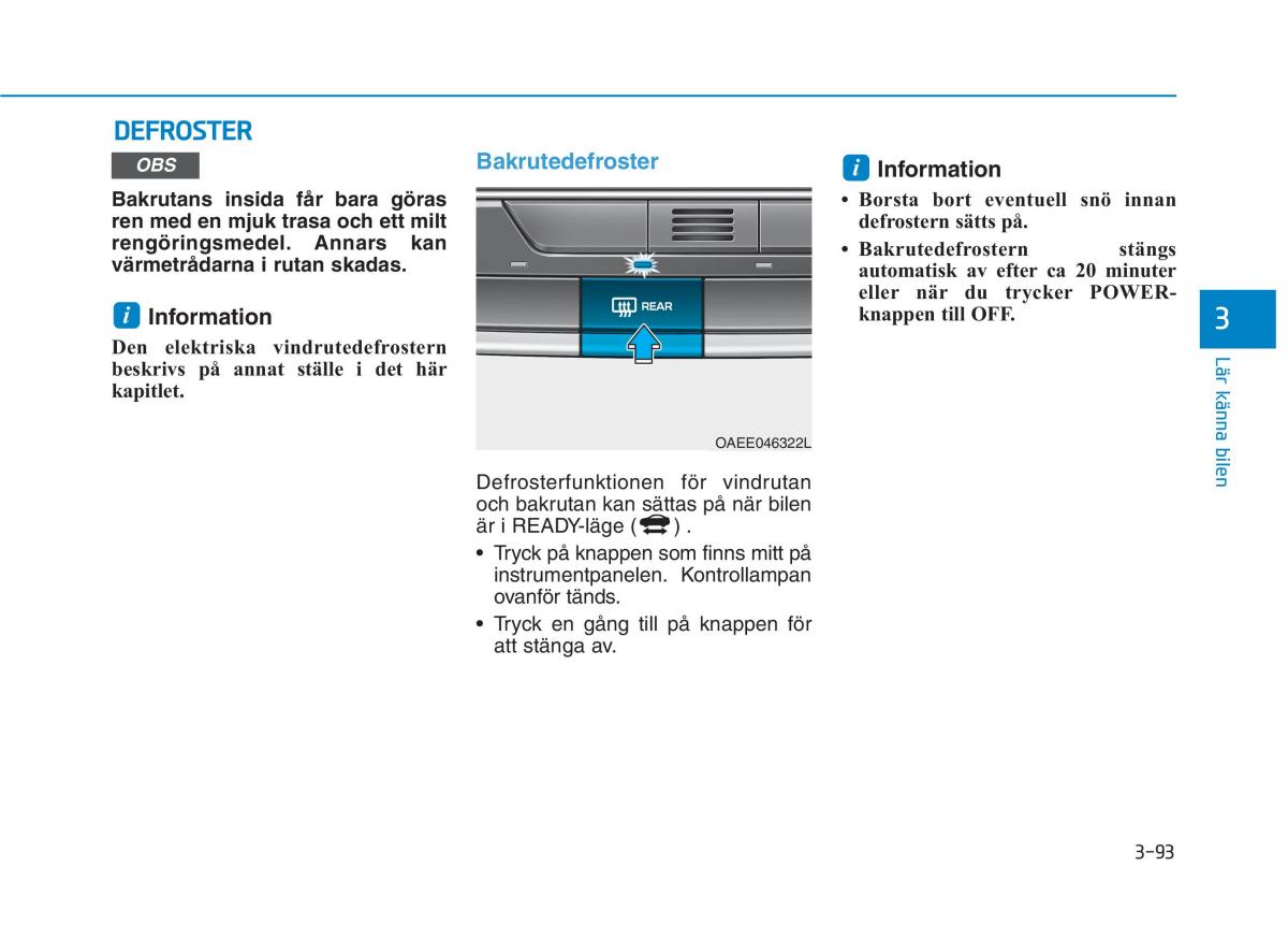 Hyundai Ioniq Electric instruktionsbok / page 217