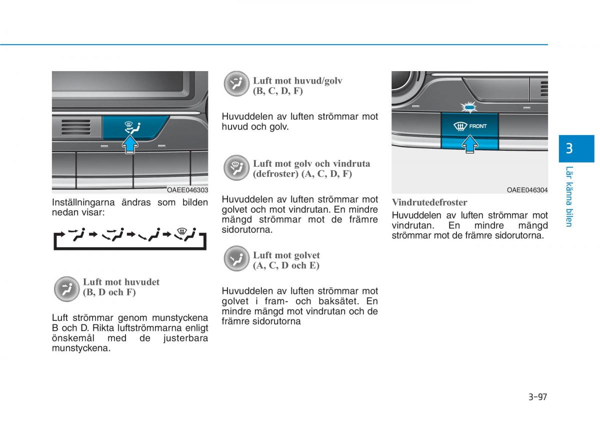 Hyundai Ioniq Electric instruktionsbok / page 221