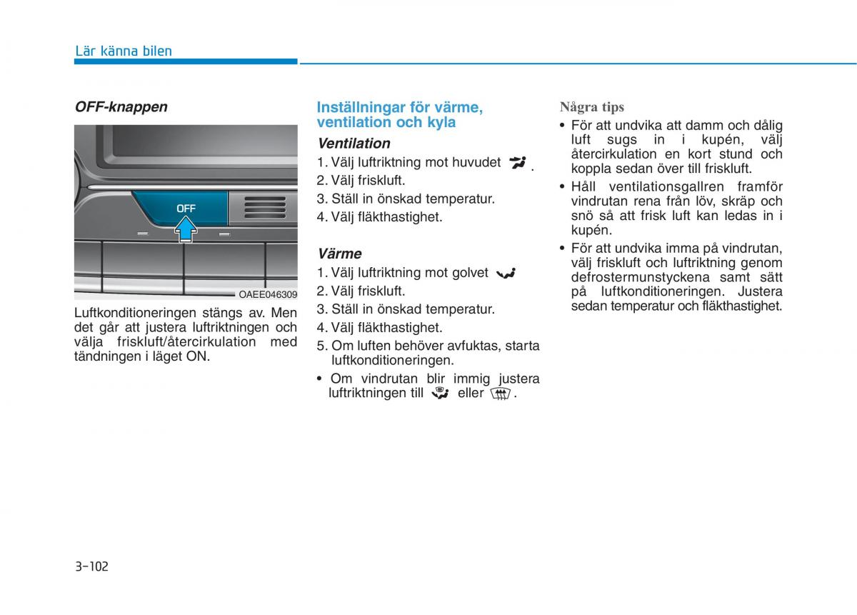 Hyundai Ioniq Electric instruktionsbok / page 226