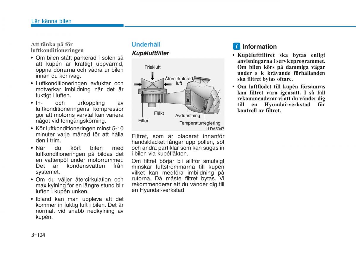 Hyundai Ioniq Electric instruktionsbok / page 228