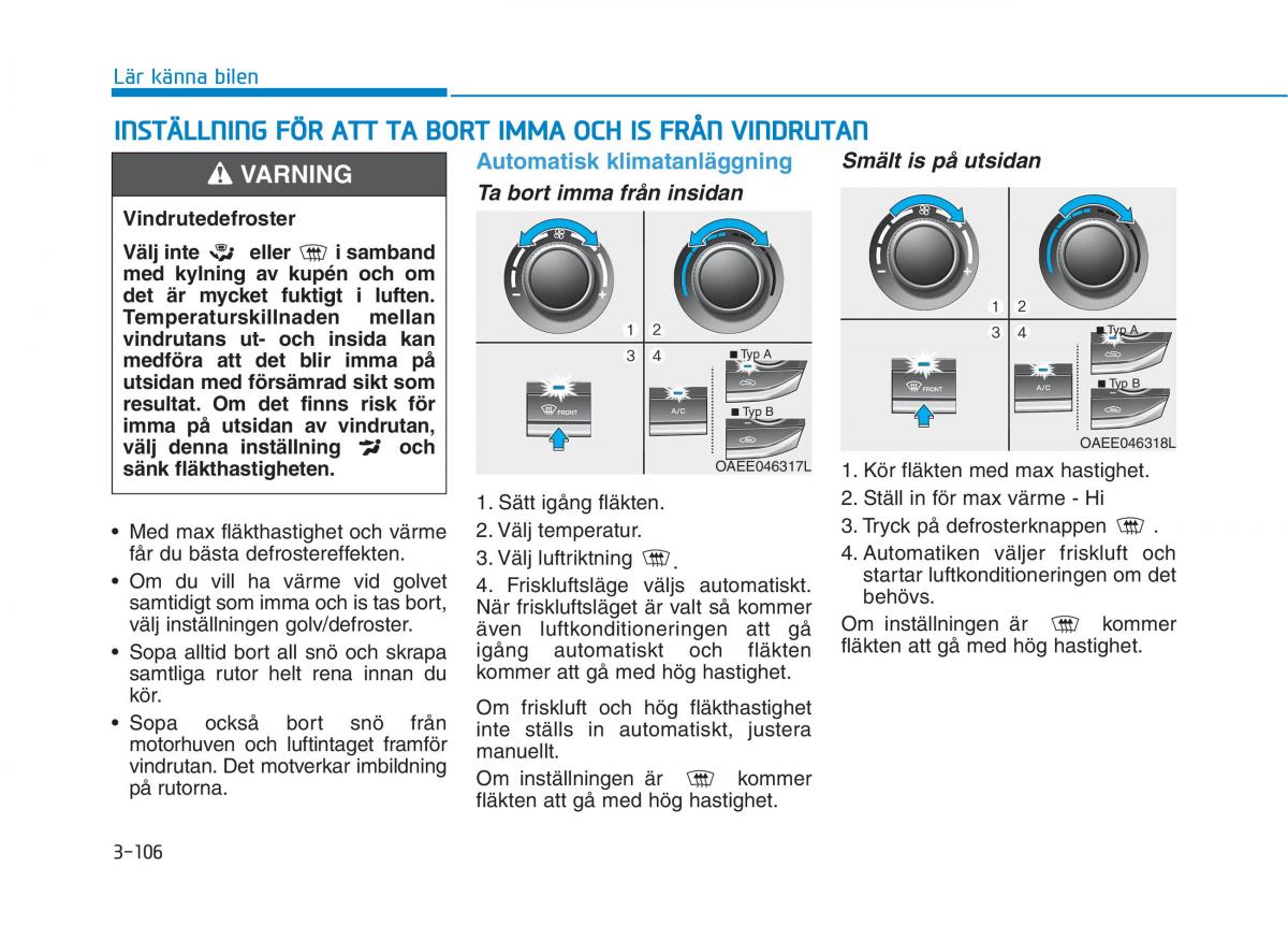 Hyundai Ioniq Electric instruktionsbok / page 230