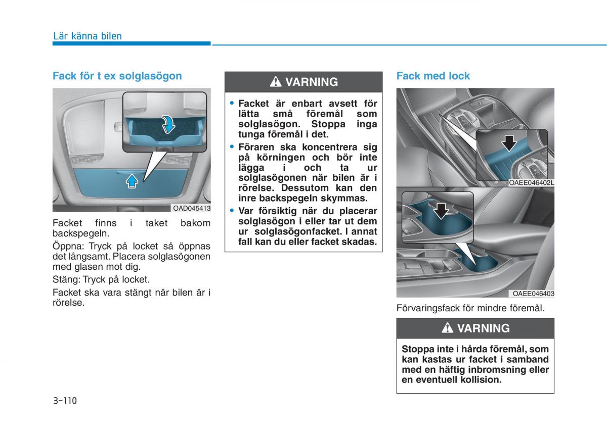 Hyundai Ioniq Electric instruktionsbok / page 234