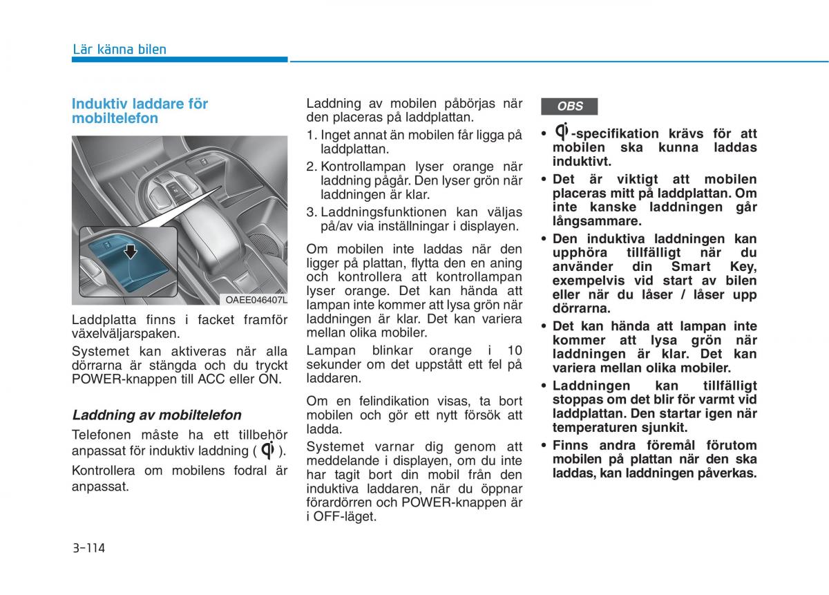 Hyundai Ioniq Electric instruktionsbok / page 238