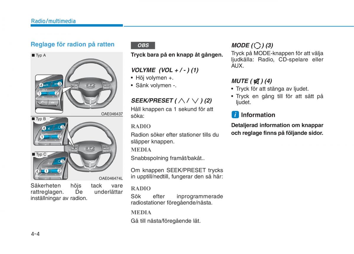 Hyundai Ioniq Electric instruktionsbok / page 247