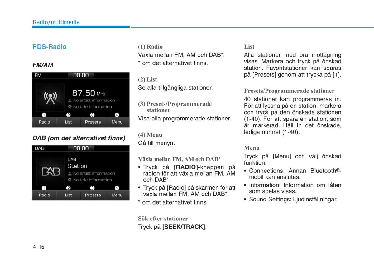 Hyundai Ioniq Electric instruktionsbok / page 259