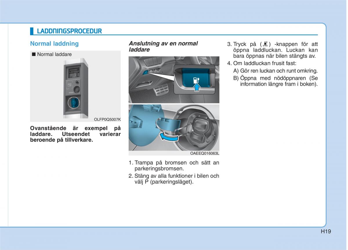 Hyundai Ioniq Electric instruktionsbok / page 26