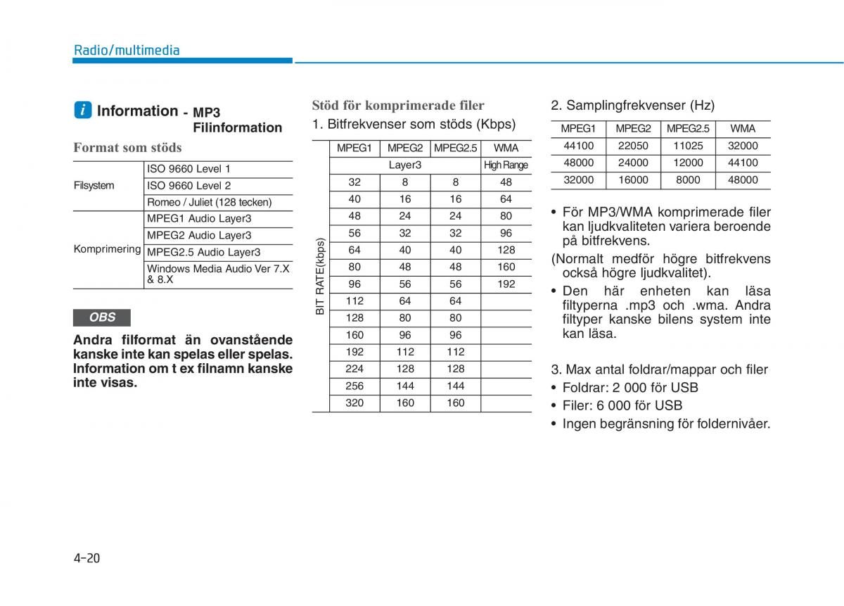 Hyundai Ioniq Electric instruktionsbok / page 263