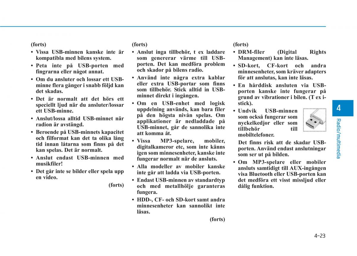 Hyundai Ioniq Electric instruktionsbok / page 266