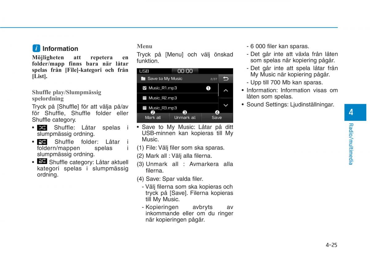 Hyundai Ioniq Electric instruktionsbok / page 268