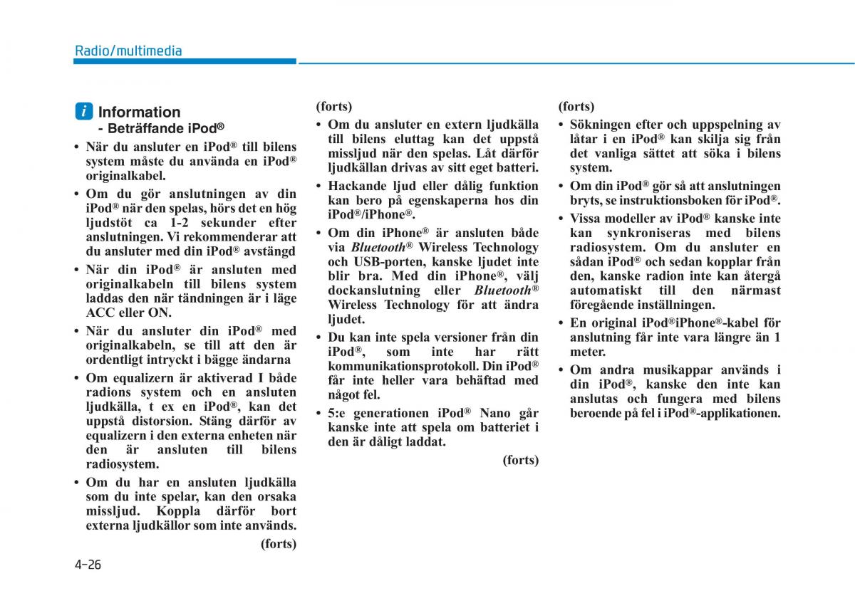 Hyundai Ioniq Electric instruktionsbok / page 269