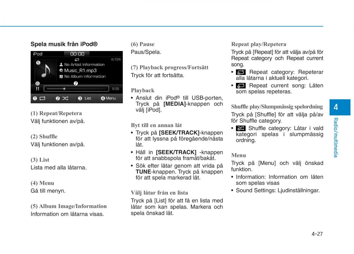 Hyundai Ioniq Electric instruktionsbok / page 270