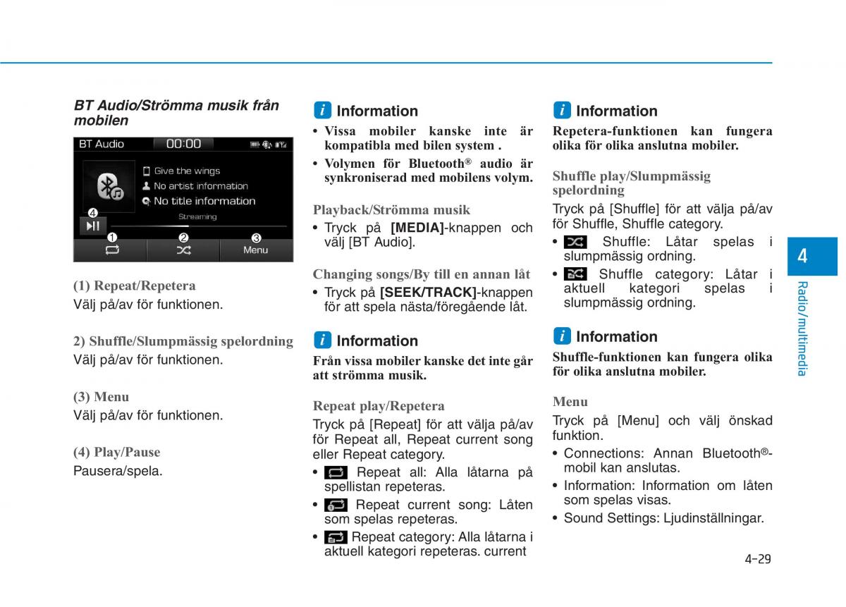 Hyundai Ioniq Electric instruktionsbok / page 272