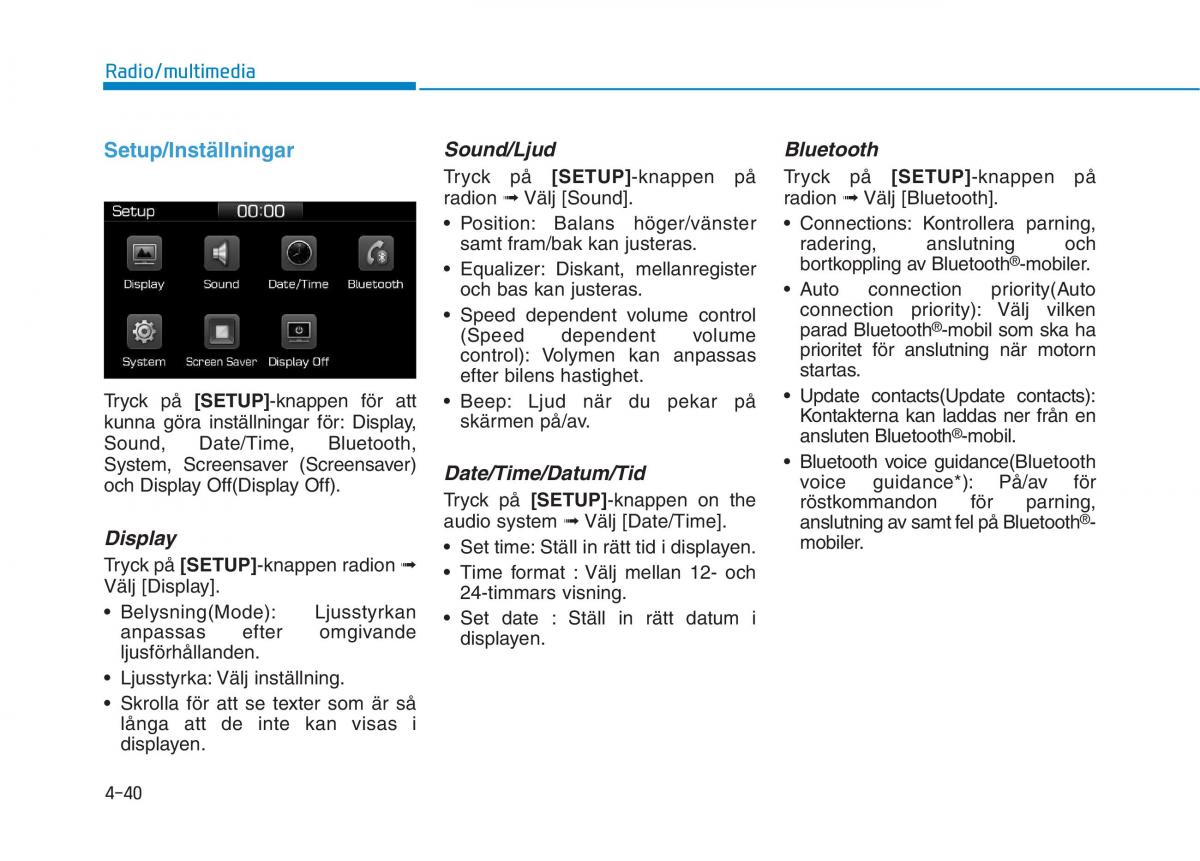 Hyundai Ioniq Electric instruktionsbok / page 283