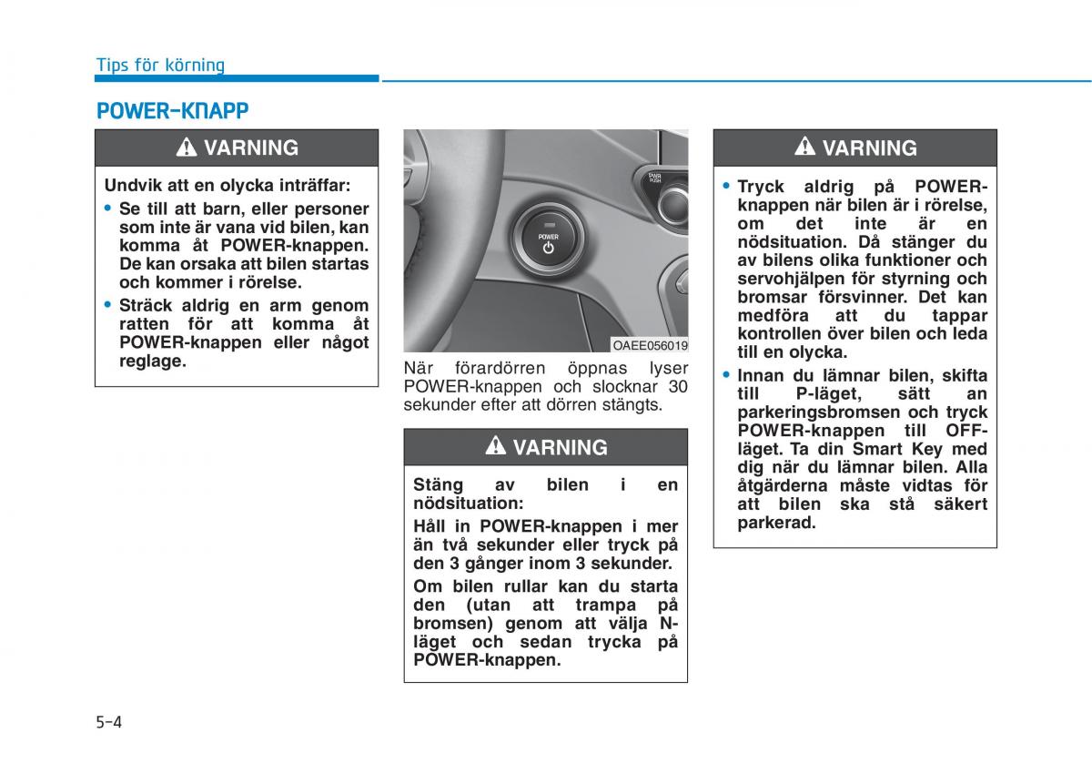 Hyundai Ioniq Electric instruktionsbok / page 289