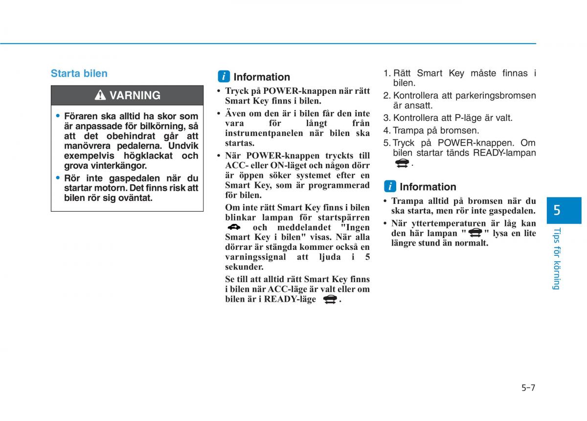 Hyundai Ioniq Electric instruktionsbok / page 292