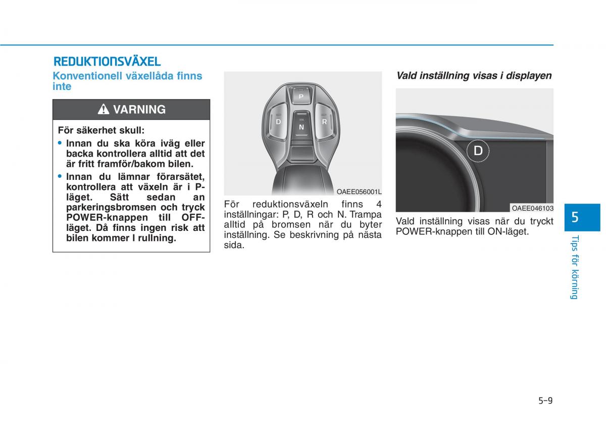 Hyundai Ioniq Electric instruktionsbok / page 294