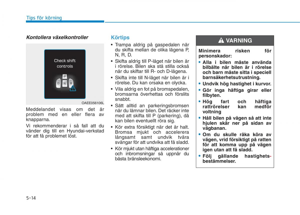 Hyundai Ioniq Electric instruktionsbok / page 299