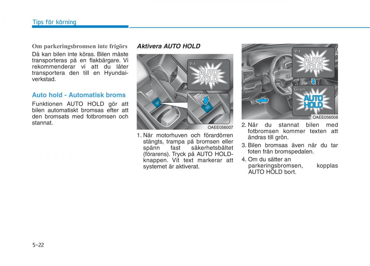 Hyundai Ioniq Electric instruktionsbok / page 307