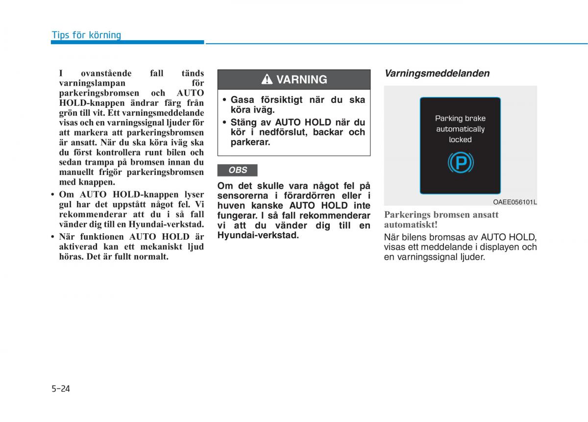 Hyundai Ioniq Electric instruktionsbok / page 309