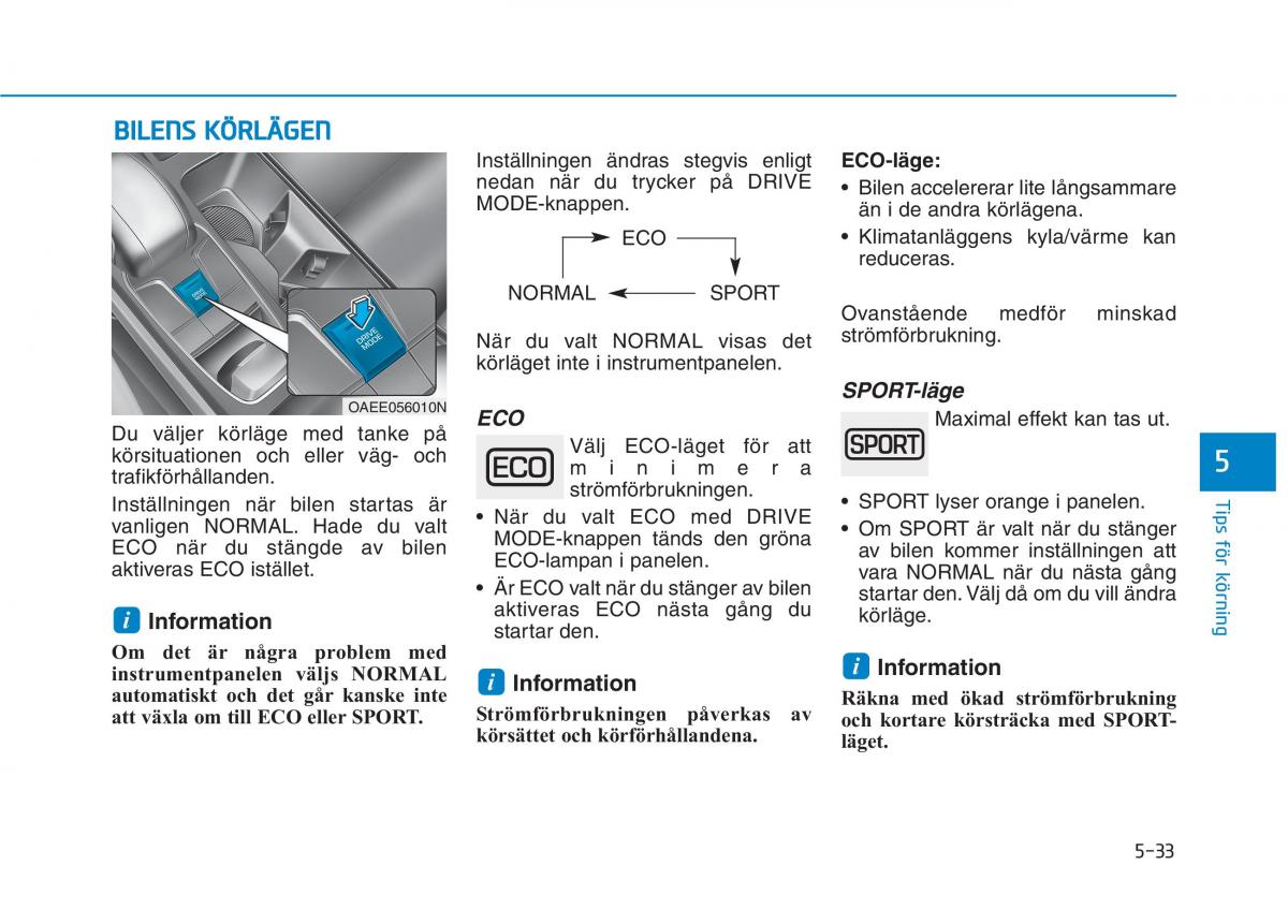 Hyundai Ioniq Electric instruktionsbok / page 318